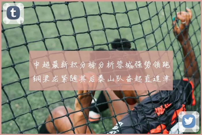 中超最新积分榜分析蓉城强势领跑铜梁龙紧随其后泰山队奋起直追津门虎仍需努力